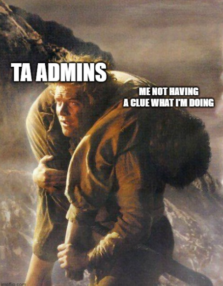 lord of the rings meme about carrying us to victory